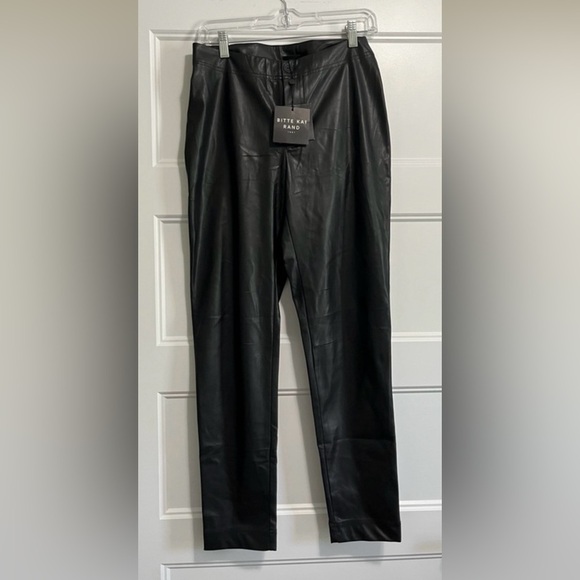 Bitte Kai Rand Faux Leather Pants (S) - Picture 1 of 11